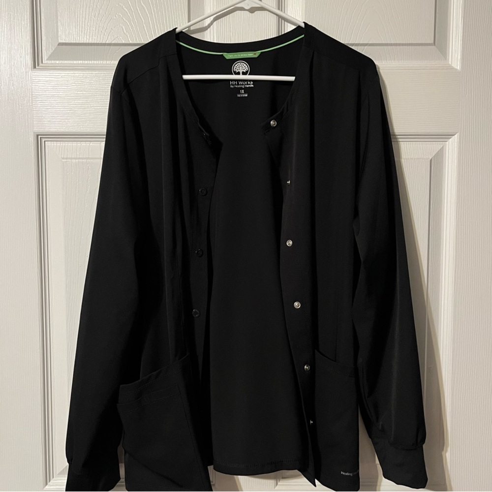 Women's Black Healing Hands Jacket